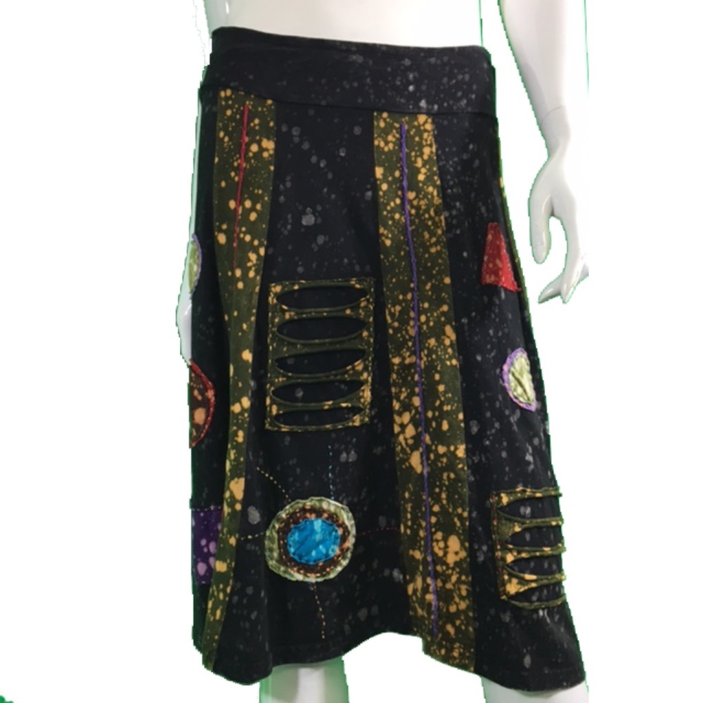 KPC Multicolor Midi Skirt 1132